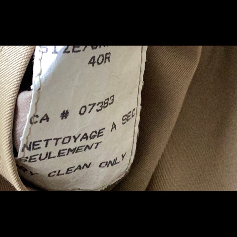 Vintage Ralph Lauren Polo Reversible Trench Coat - Picture 5 of 12
